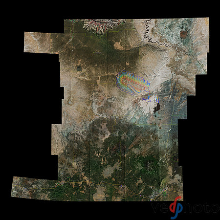 Balloon search map (Terrain) 20 June 2013